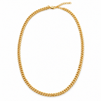 18k Gold Plated Cuban Chain With Personalised Keepsake Box alternate product view 2