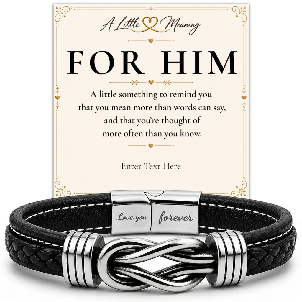 Infinity Knot Bracelet With Personalised Keepsake Box alternate product view 11
