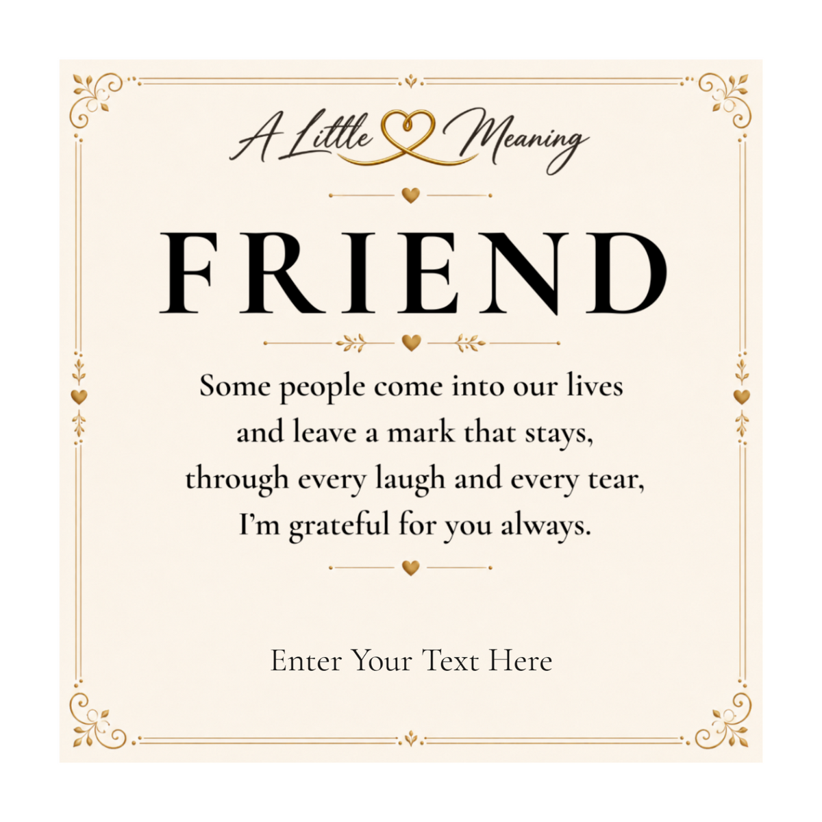 The Eternal Friend Necklace