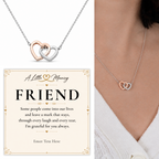 The Heart to Heart Friend Necklace