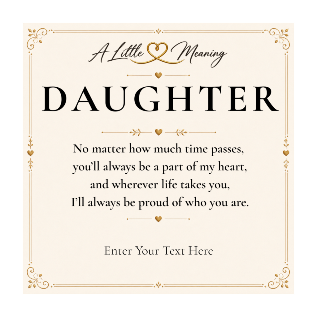 The Golden Bond Daughter Necklace