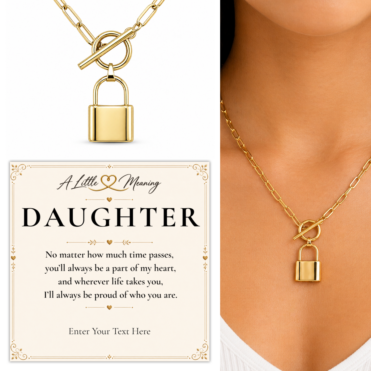 The Golden Bond Daughter Necklace