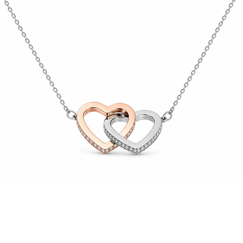 The Heart to Heart Daughter Necklace