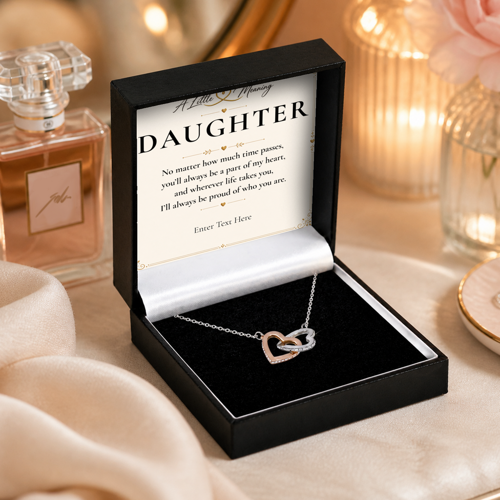 The Heart to Heart Daughter Necklace