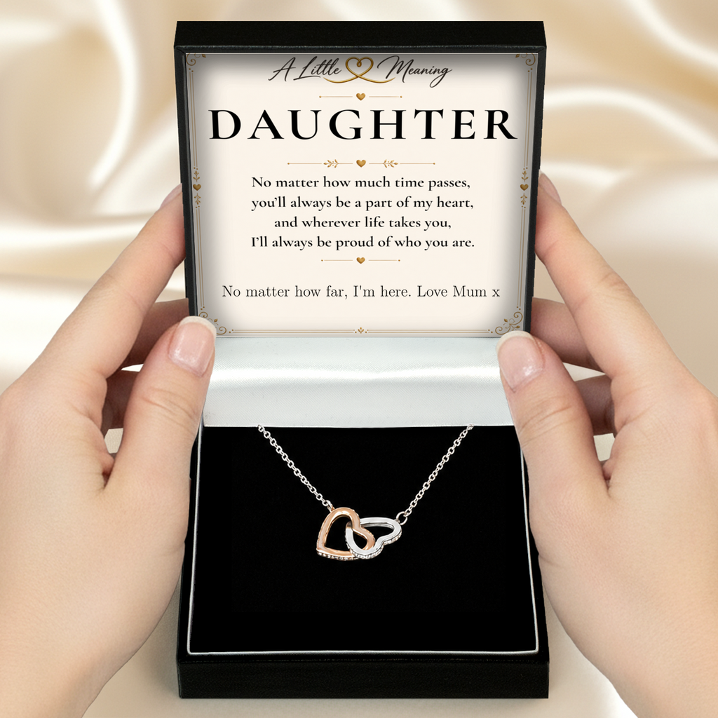 The Heart to Heart Daughter Necklace