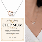 The Heart to Heart Step Mum Necklace