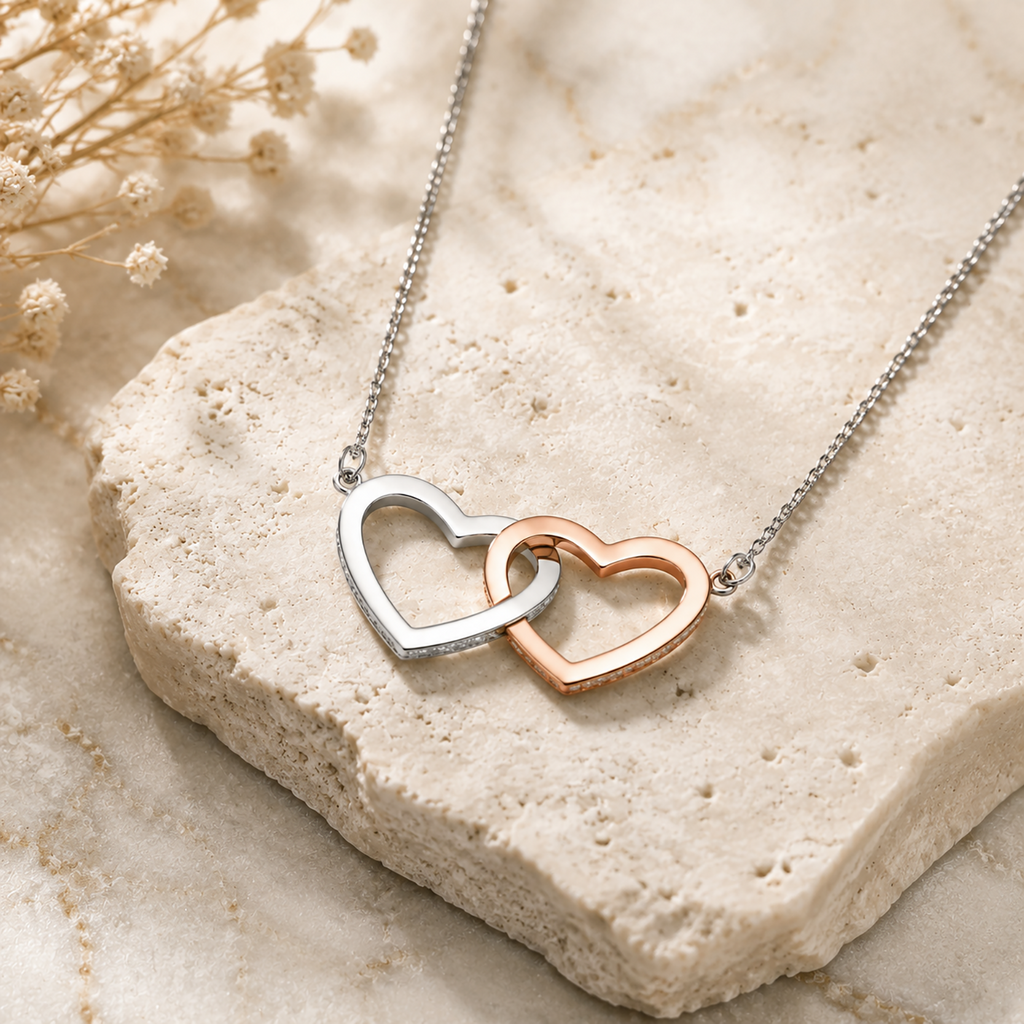 The Heart to Heart Step Mum Necklace