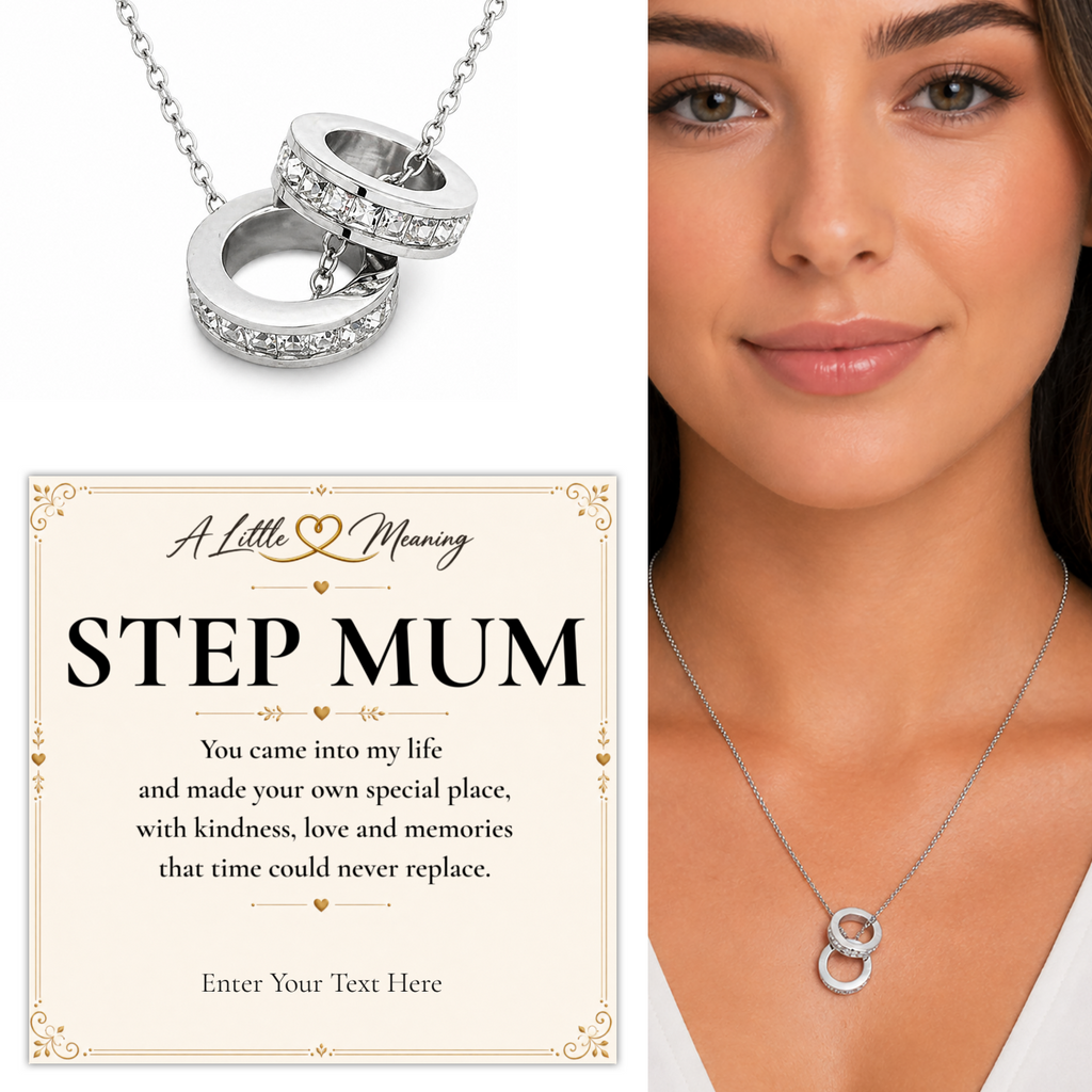 The Trinity Step Mum Necklace