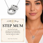 The Trinity Step Mum Necklace