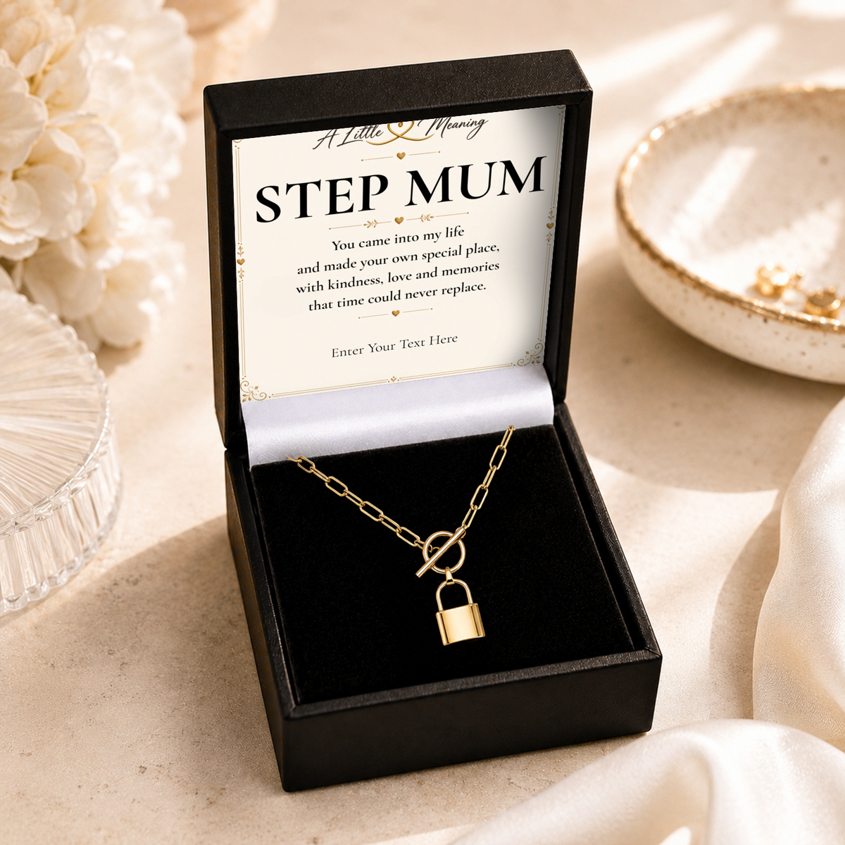 The Golden Bond Step Mum Necklace