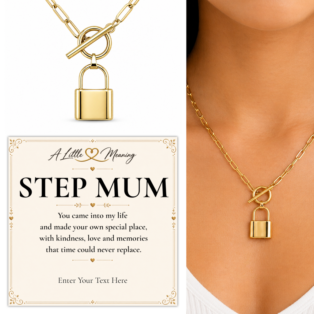 The Golden Bond Step Mum Necklace