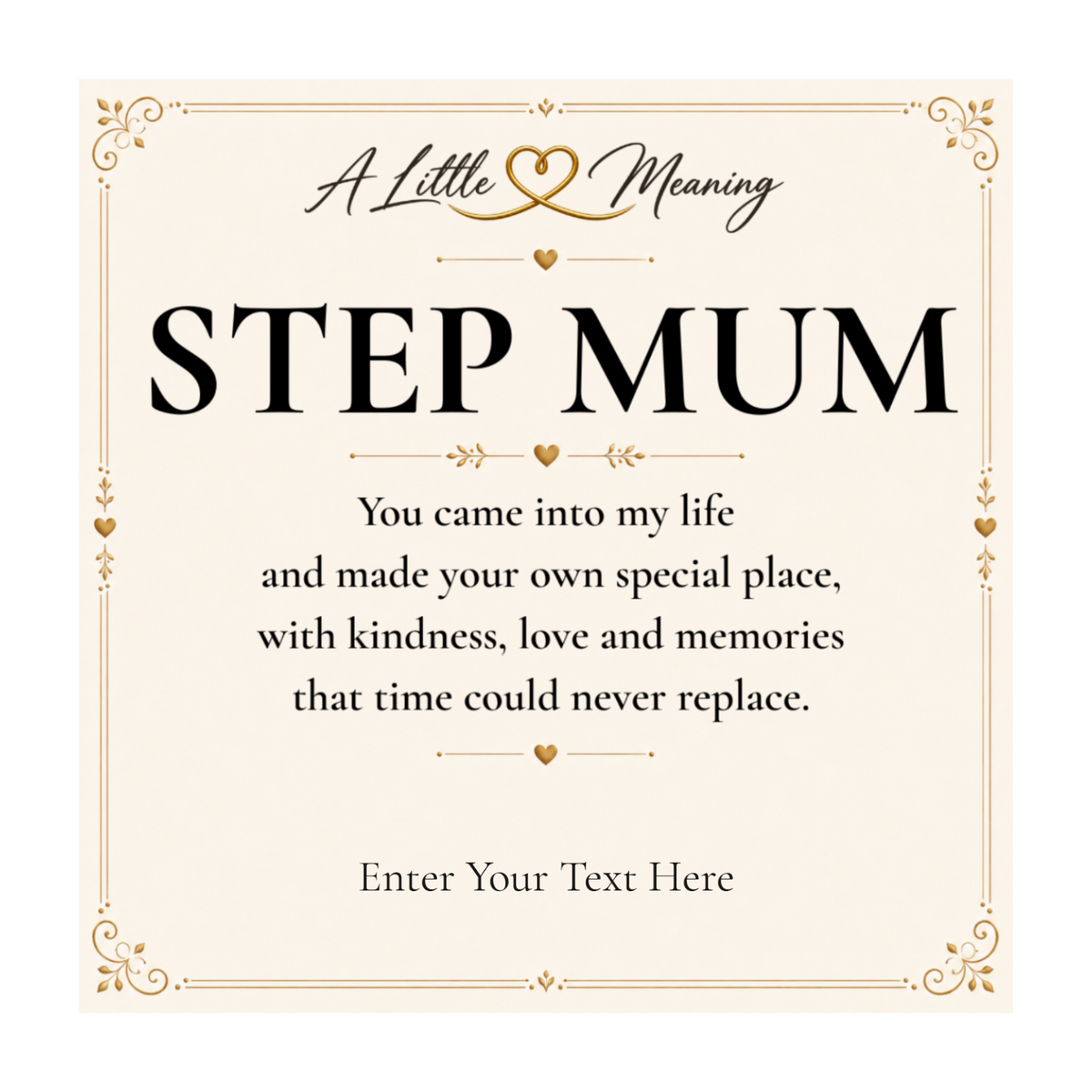 The Eternal Step Mum Necklace