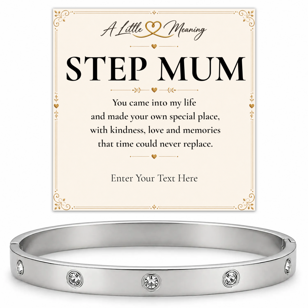 The Sparkle Step Mum Bracelet