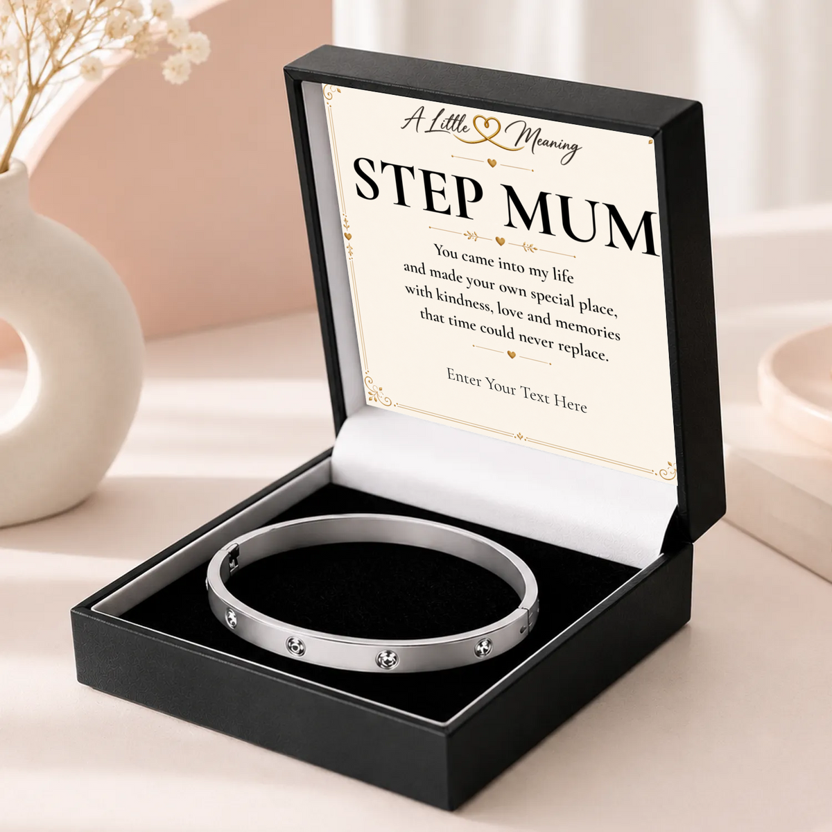 The Sparkle Step Mum Bracelet