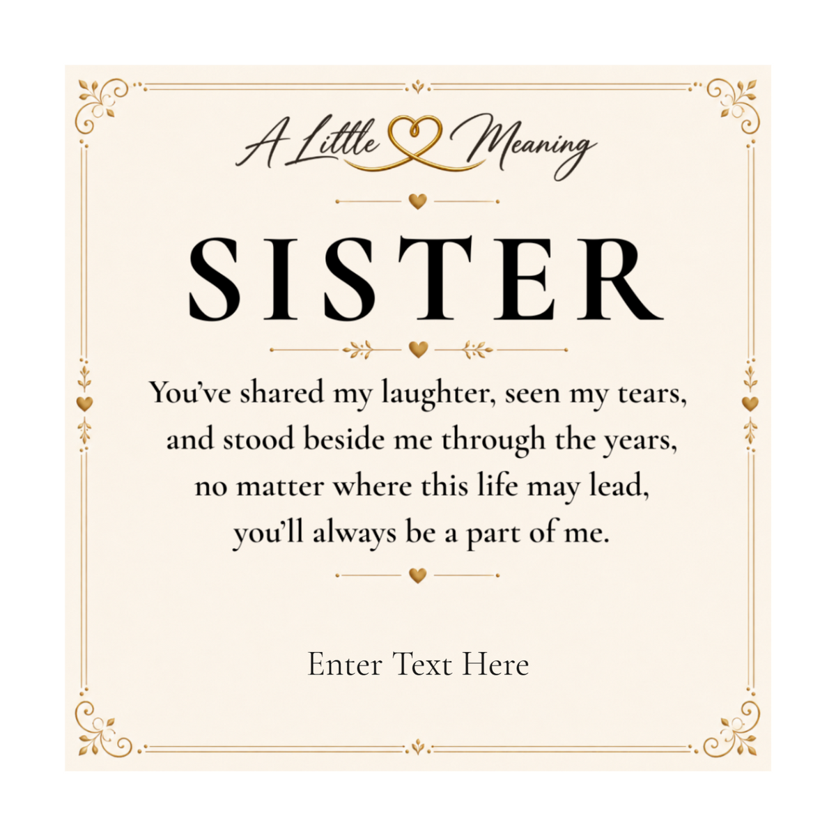 The Forever Sister Necklace