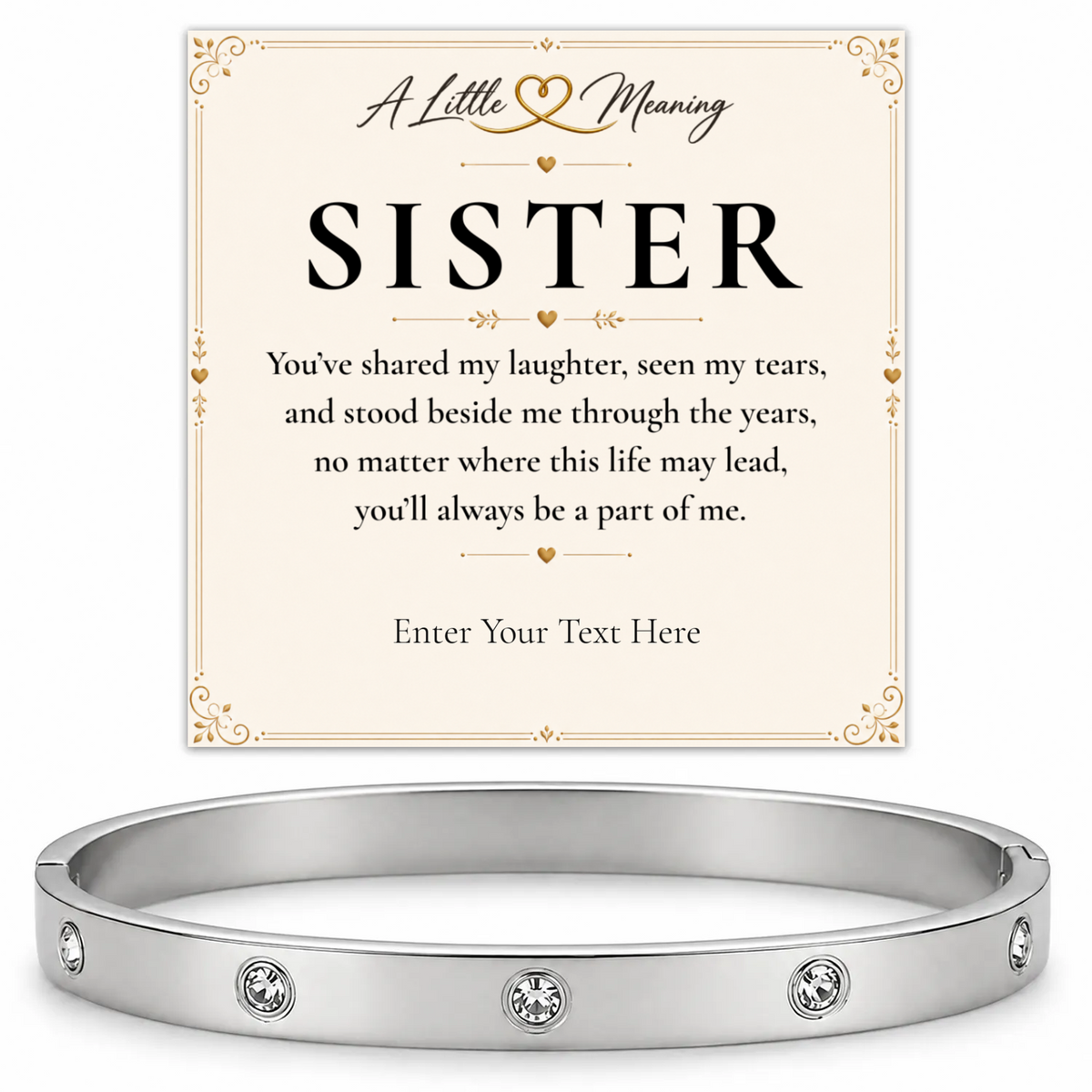 The Sparkle Sister Bracelet