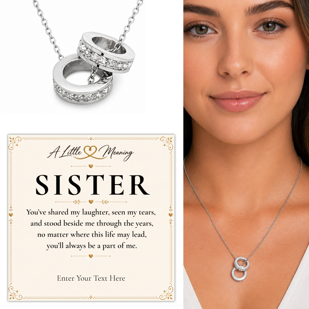 The Trinity Sister Necklace