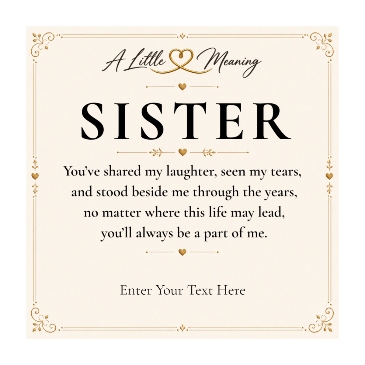 The Together Sister Necklace