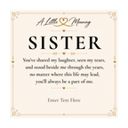 The Heart to Heart Sister Necklace