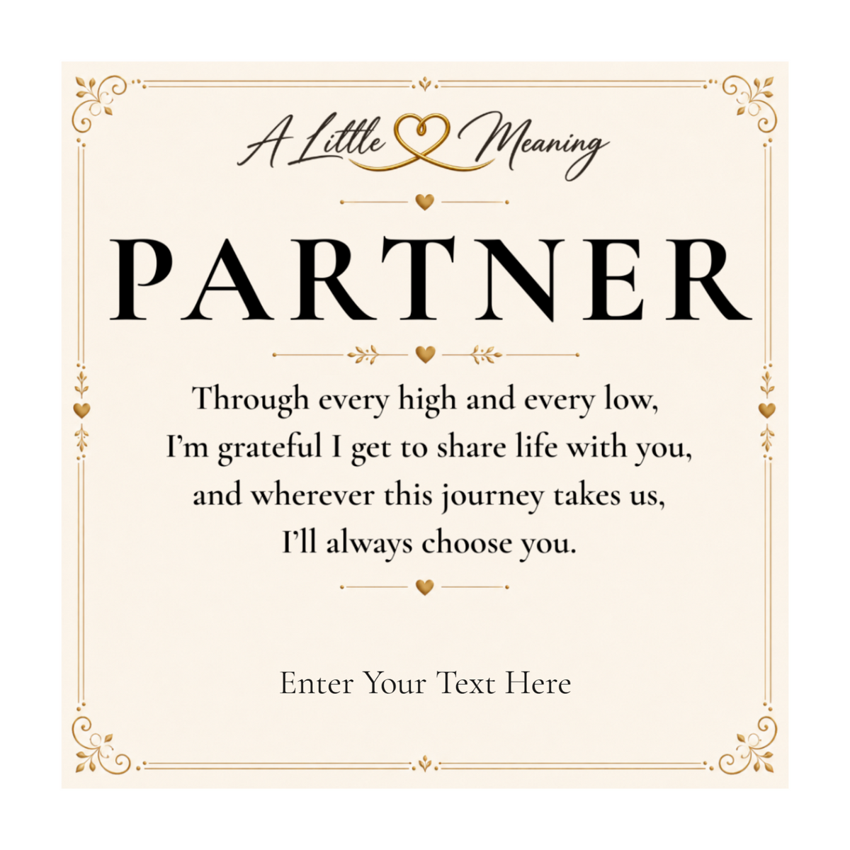 The Eternal Partner Necklace