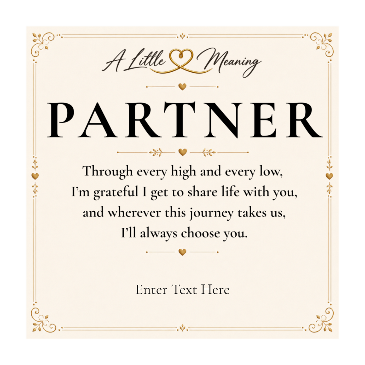 The Always Partner Bracelet