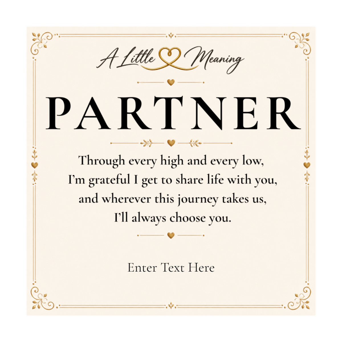 The Heart to Heart Partner Necklace