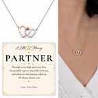 The Heart to Heart Partner Necklace