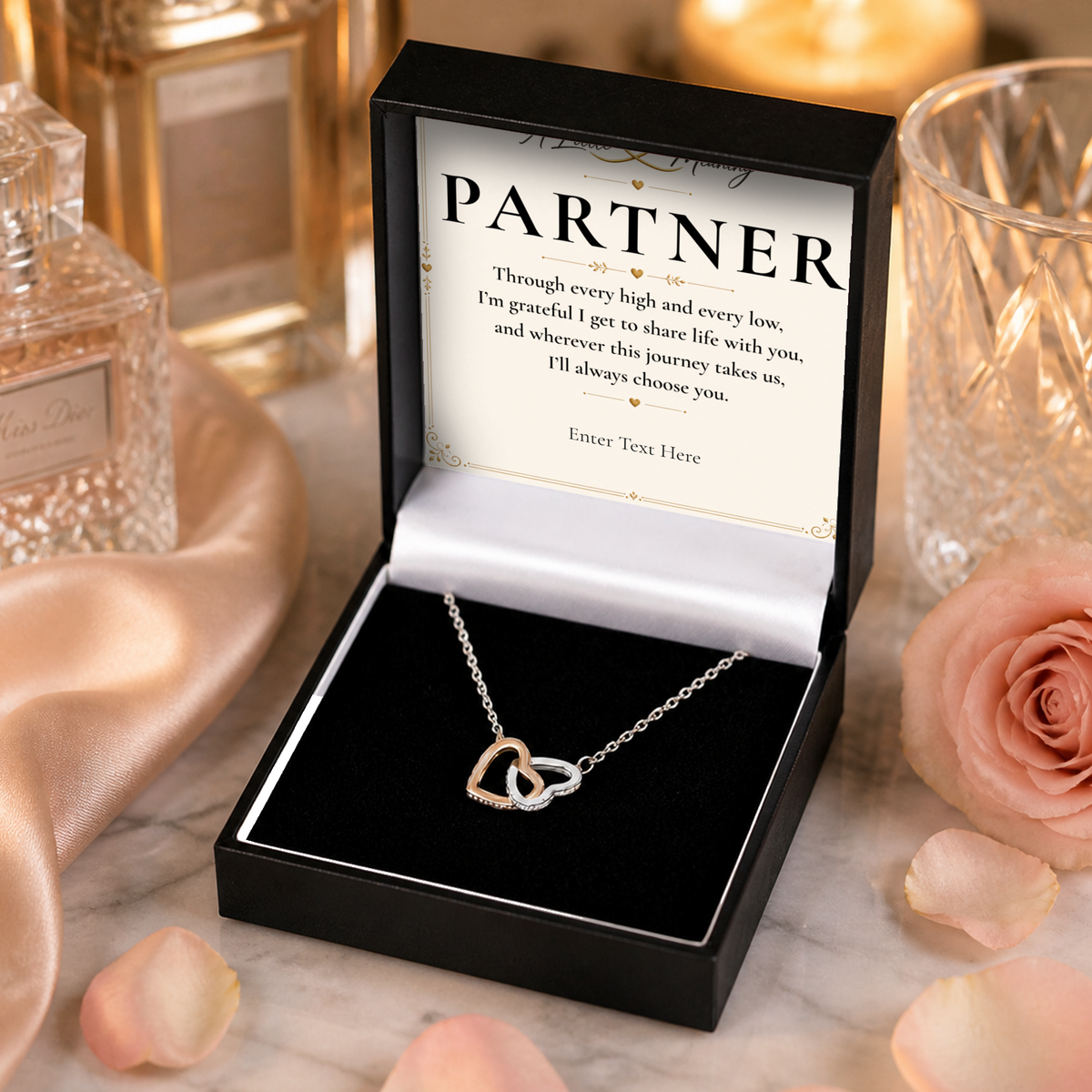 The Heart to Heart Partner Necklace