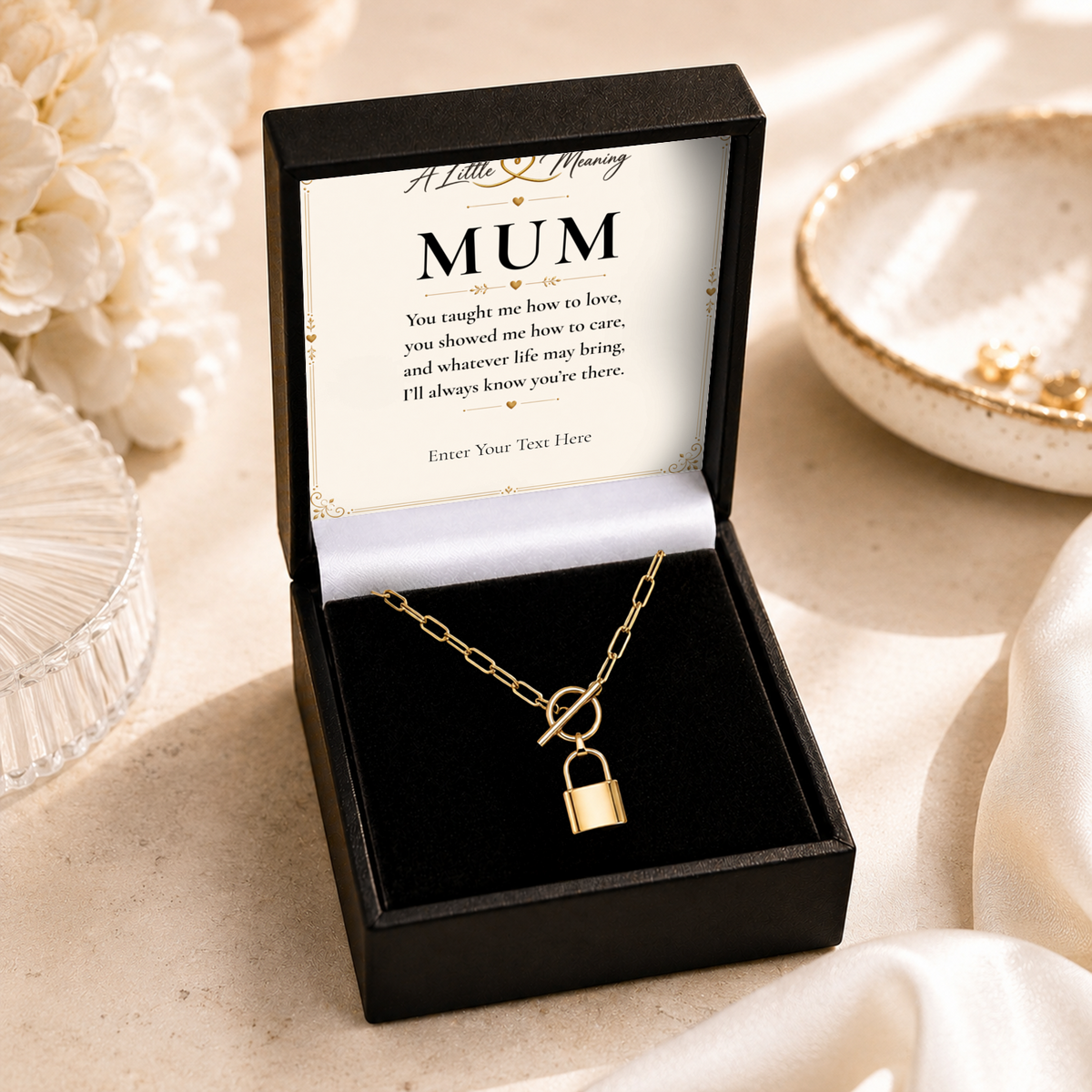 The Golden Bond Mum Necklace
