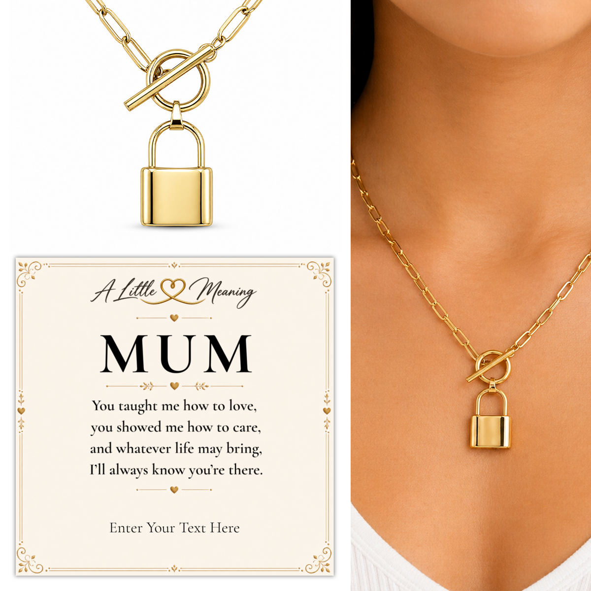 The Golden Bond Mum Necklace
