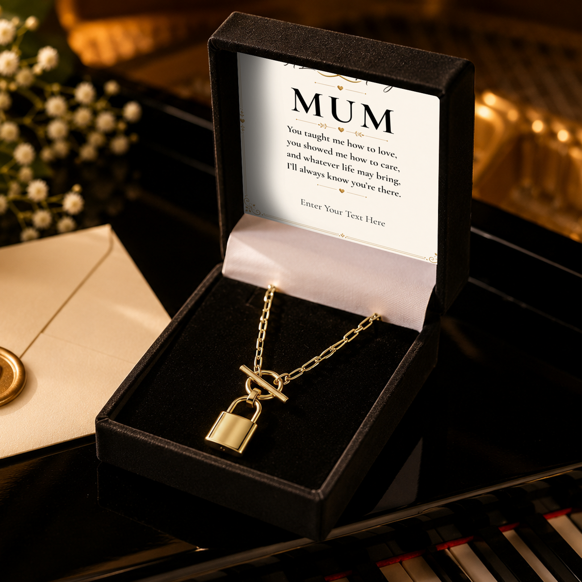 The Golden Bond Mum Necklace