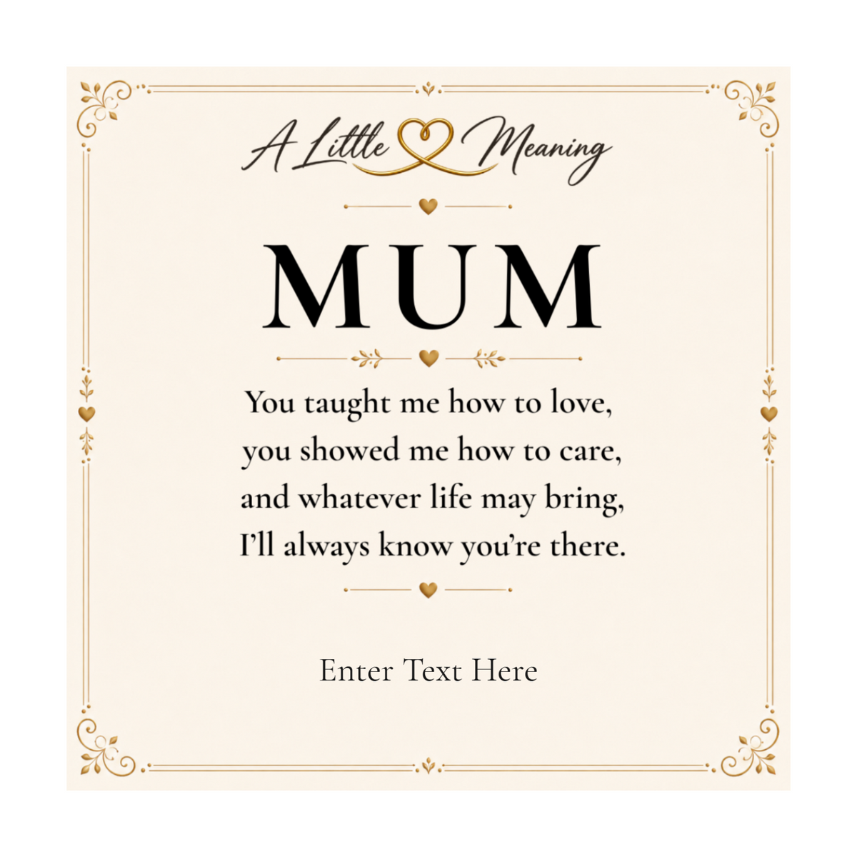 The Heart to Heart Mum Necklace