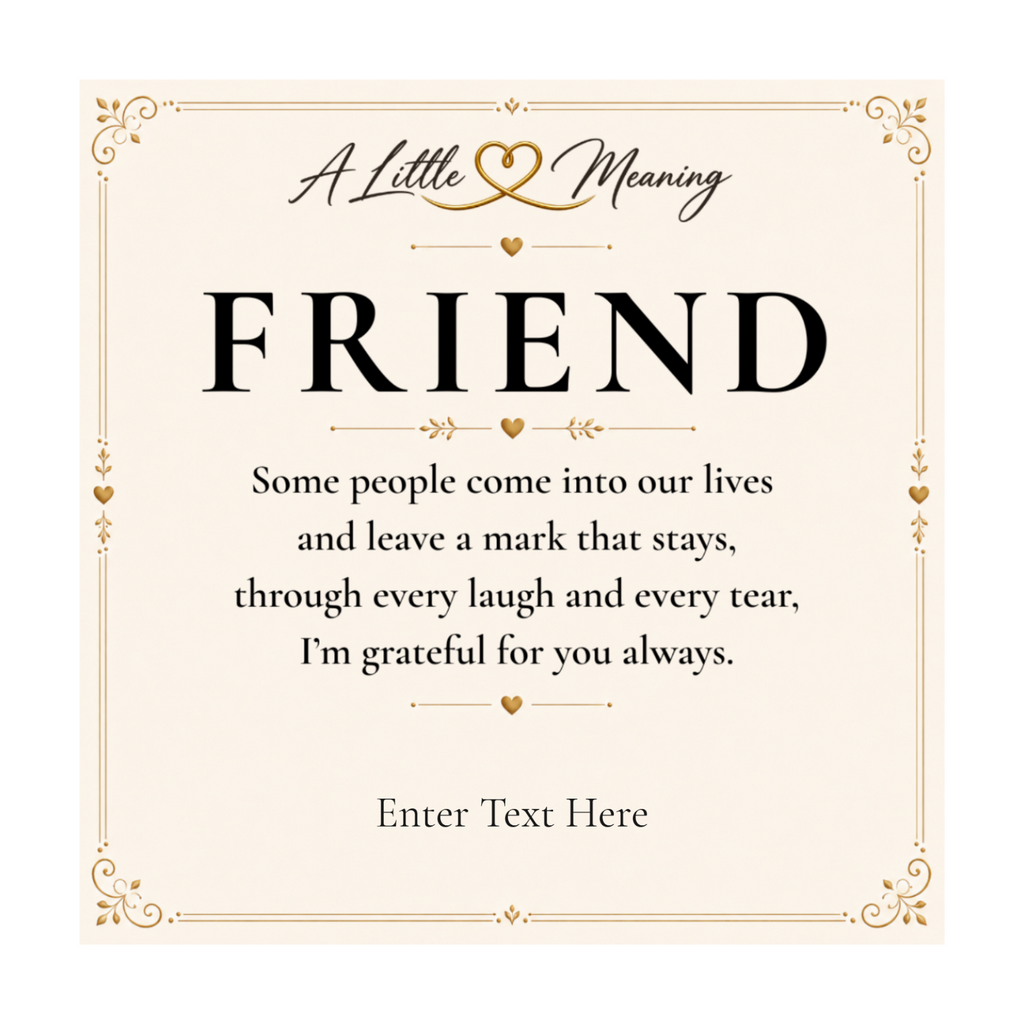 The Forever Friend Necklace