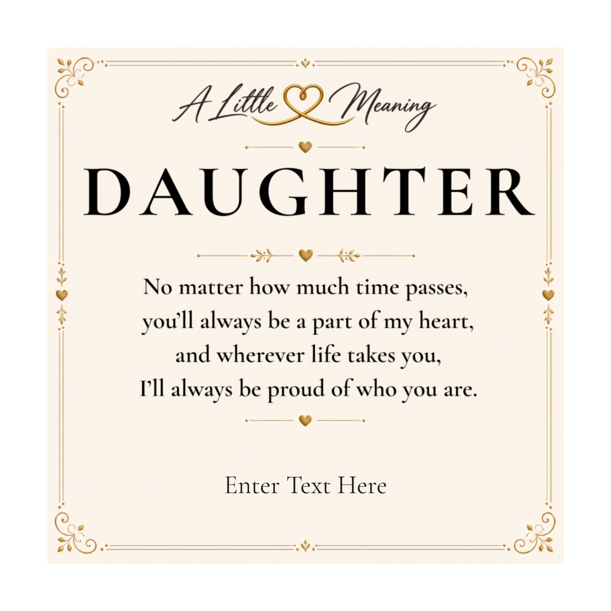 The Forever Daughter Necklace