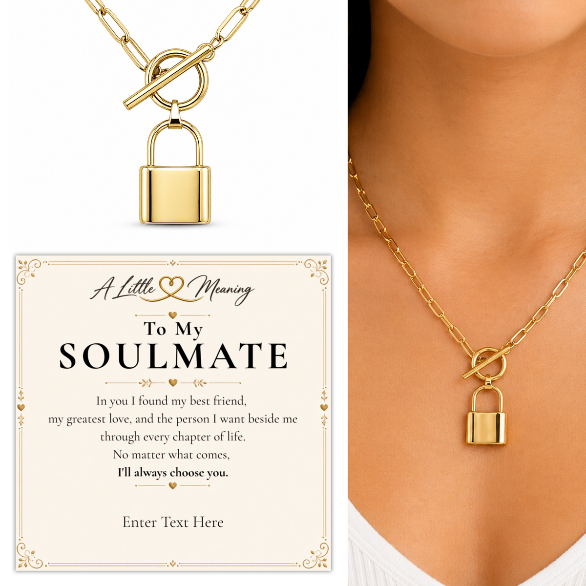 The Golden Bond Soulmate Necklace