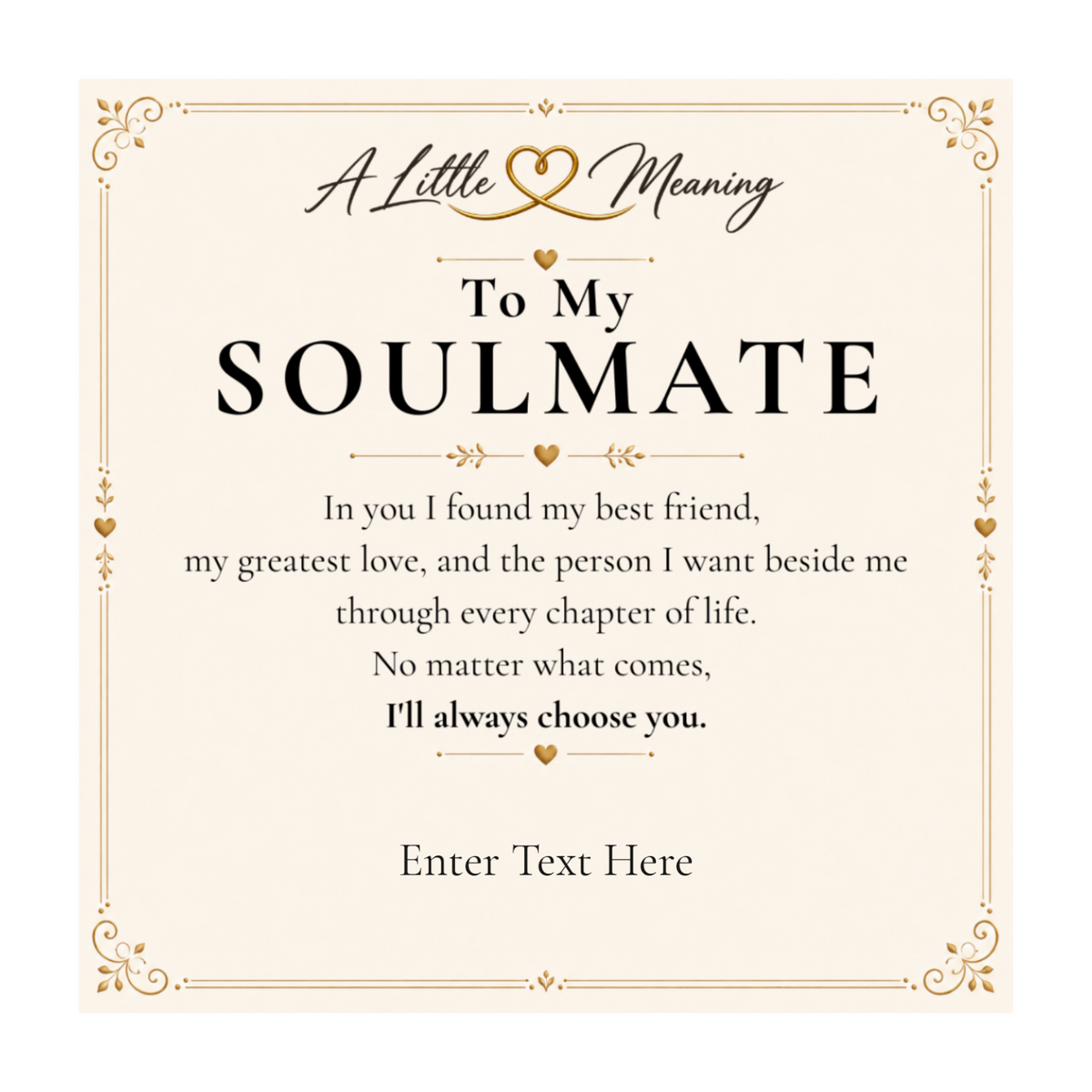 The Trinity Soulmate Necklace