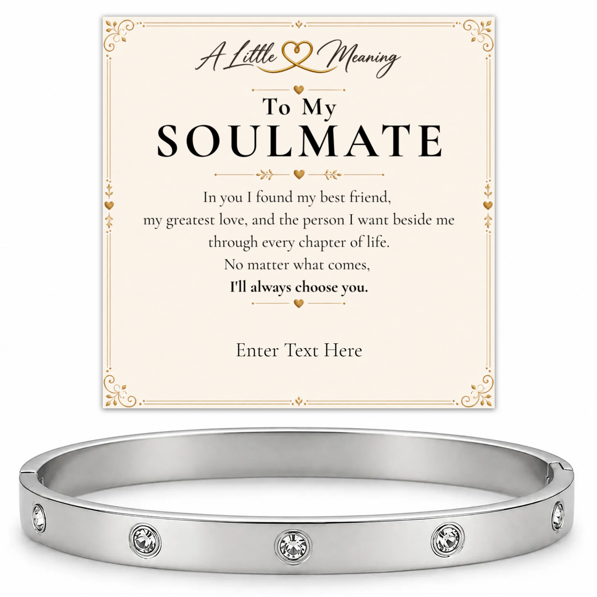 The Sparkle Soulmate Bracelet