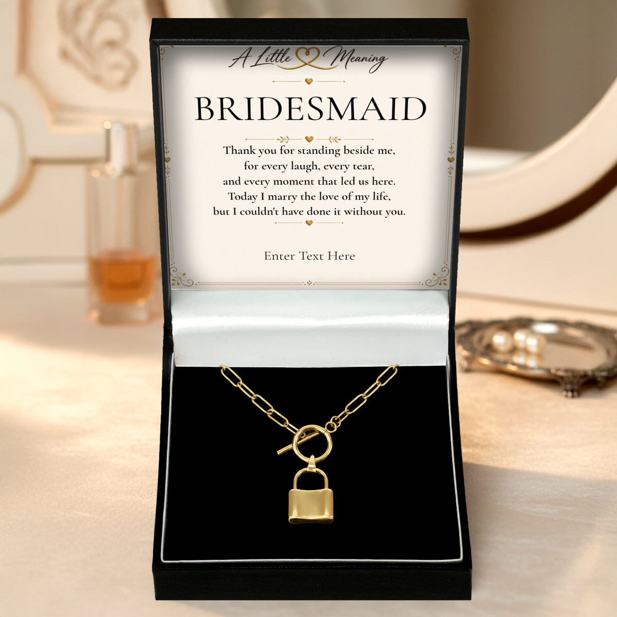 The Golden Bond Bridesmaid Necklace