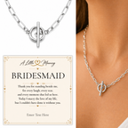 The Together Bridesmaid Necklace – personalised bridesmaid gift, view 5