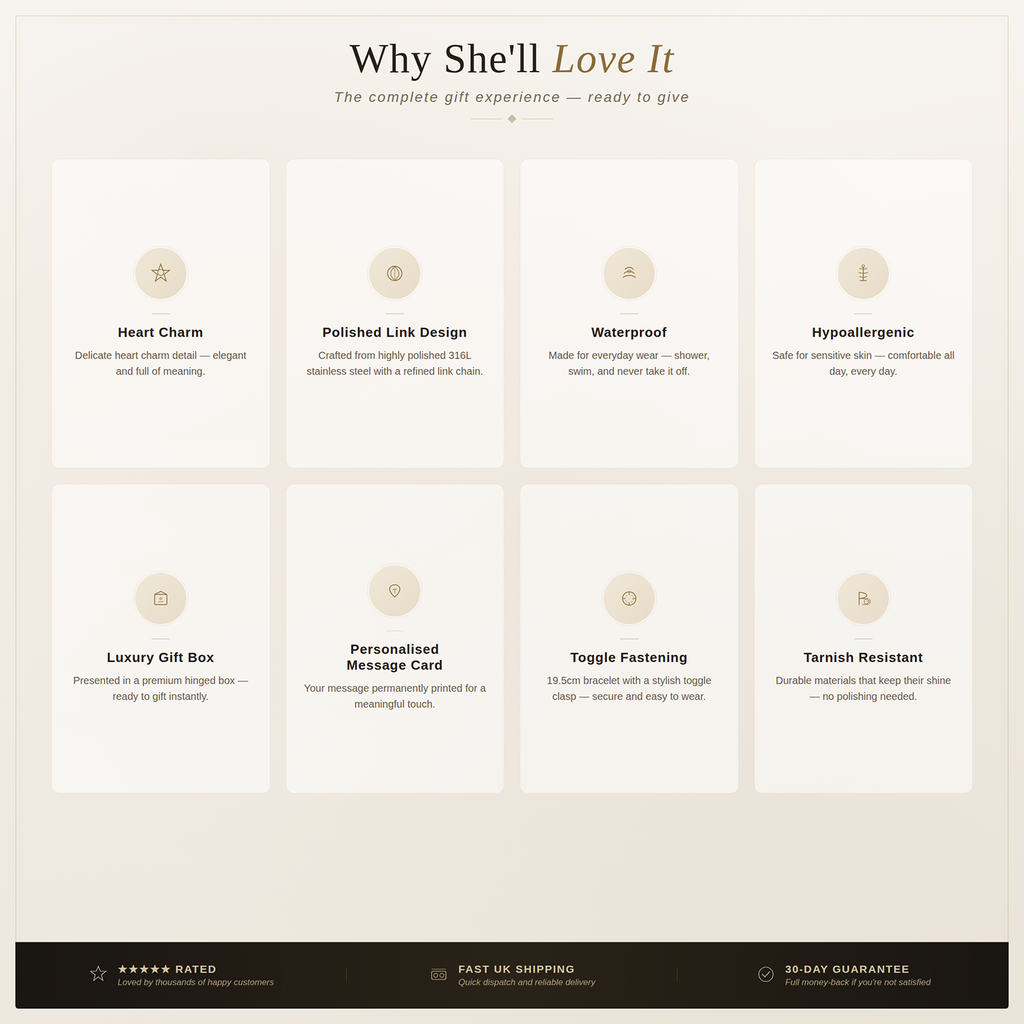 The Always Bridesmaid Bracelet