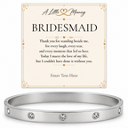 The Sparkle Bridesmaid Bracelet